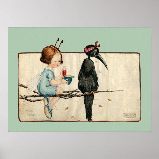 Poster Prenez votre médicament (Devant)