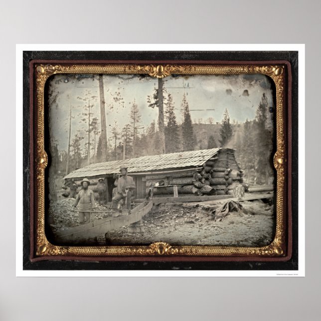 Poster Près de Sugar Loaf Hill, 1852 par Starkweath (Devant)