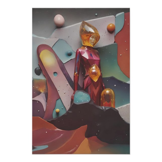 Poster Préserver sa dignité - Ken Gage Art (Devant)