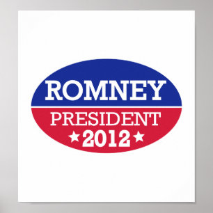 Poster Président 2012 de Romney