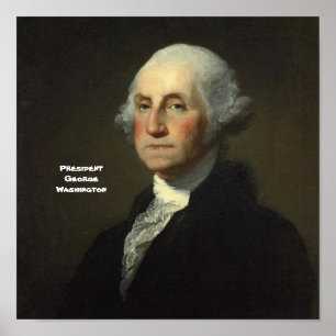 Poster Président George Washington