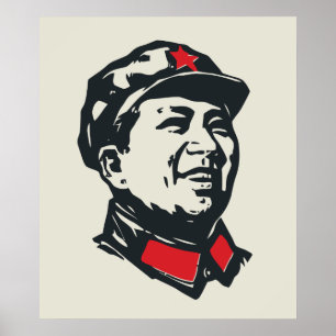 Poster Président Mao Portrait