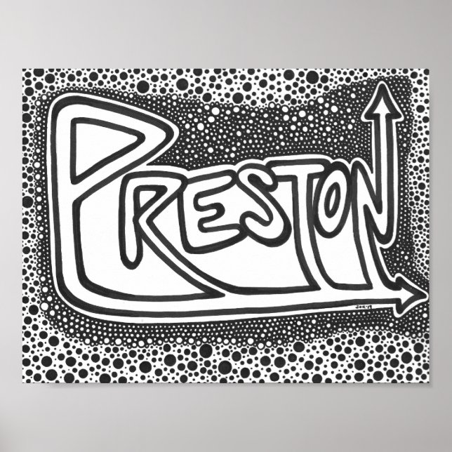 Poster Preston (Devant)