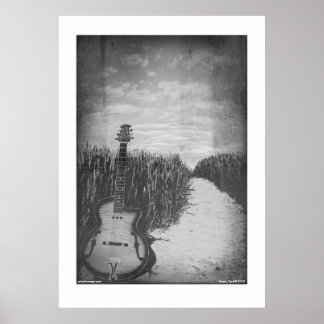 Poster Prêt Pour La Récolte Vintage