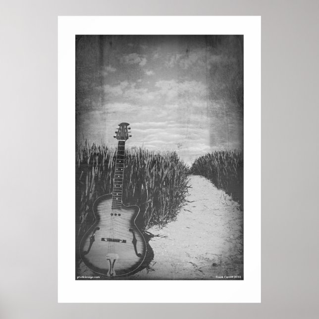 Poster Prêt Pour La Récolte Vintage (Devant)