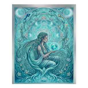Poster Prêtresse de l'Eau