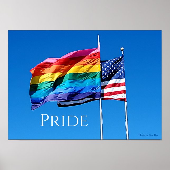 Poster 'Pride' (Devant)