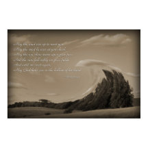 Prière irlandaise, Bienheureux cadeaux Imagerie im