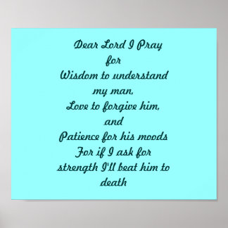 Poster Priez pour l'aide