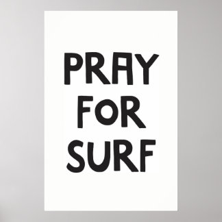 Poster Priez Pour Le Surf