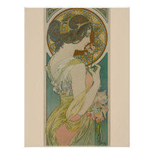 Primrose par Alphonse Mucha (1899)
