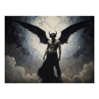 Poster Prince de l'Enfer Lucifer