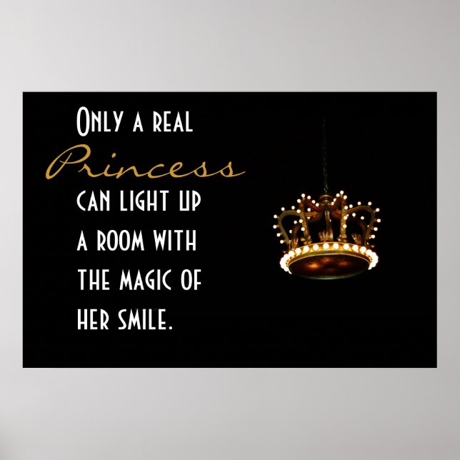 Poster Princess Crown (Devant)