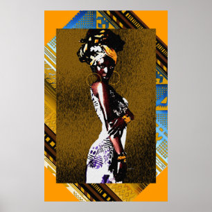 Poster ‎ princesse créole haïtienne