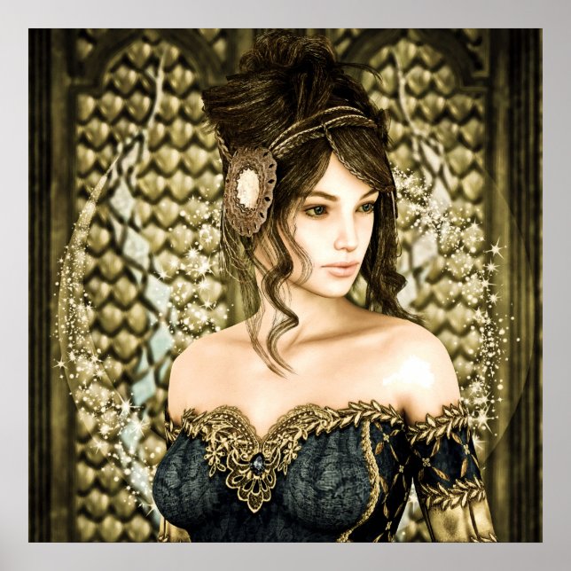 Poster Princesse de conte de fées (Devant)