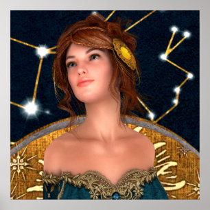 Poster Princesse de conte de fées