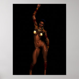 Poster Princesse de Mars Imaginaire fille G-String