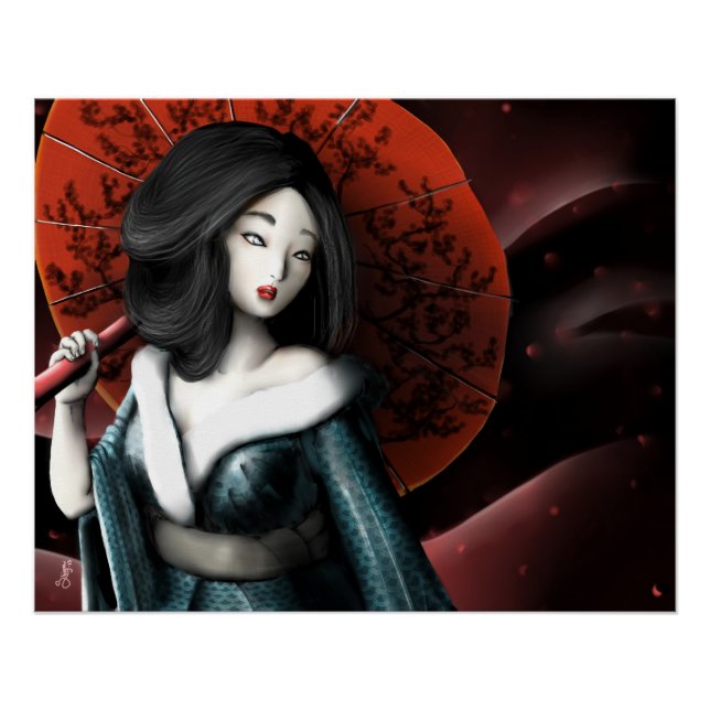 Poster Princesse japonaise - Taketori Monogatari (Devant)