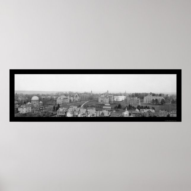 Poster Princeton College, NJ Photo 1895 (Devant)