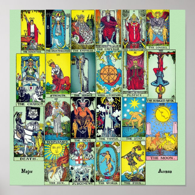 Poster principal Arcana Tarot (Devant)