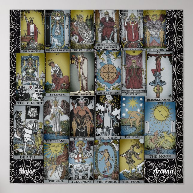 Poster principal Arcana Tarot Sux (Devant)