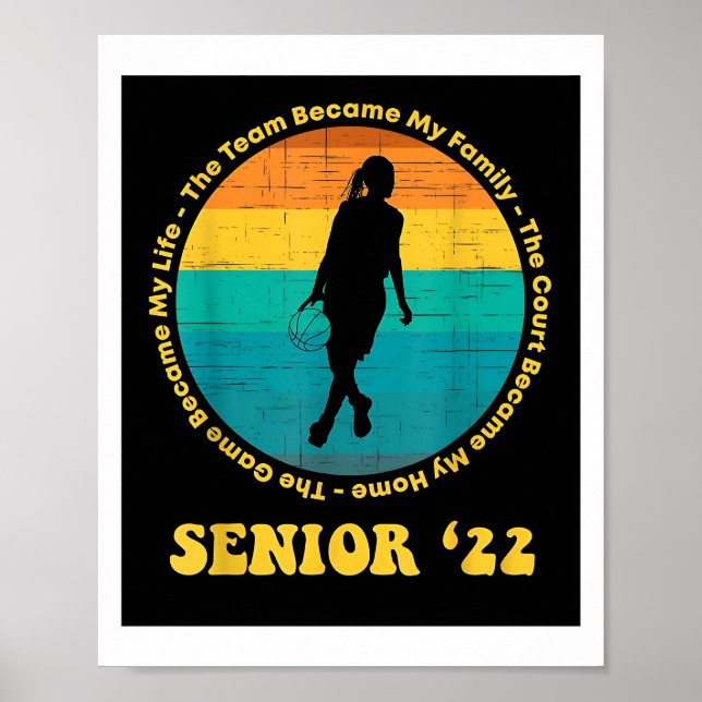 Poster principal de basketball de nuit (Devant)