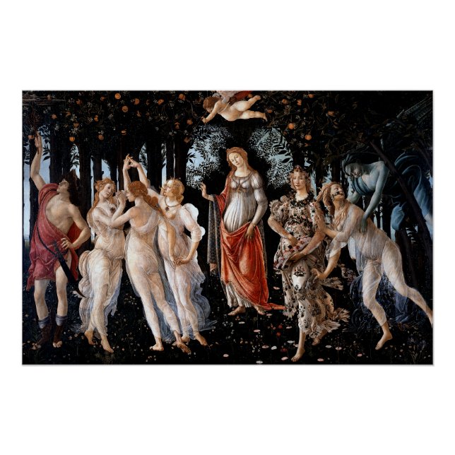 Poster Printemps Botticelli (Devant)