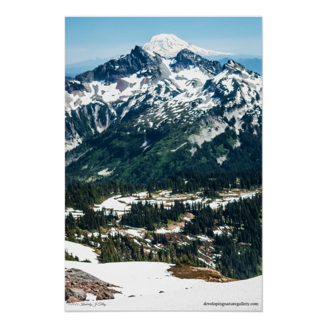 Poster Printemps dans les montagnes (Devant)