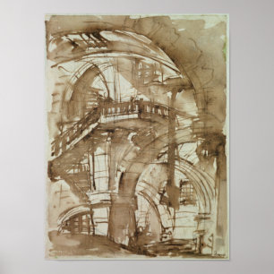 Poster Prison romaine, c.1744-5
