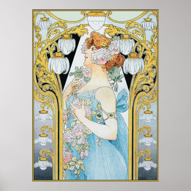 Poster Privat-Livemont Imprimer : Le bec Liais (Devant)