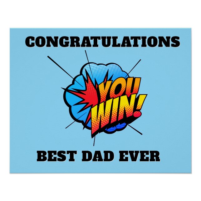 Poster Prix du meilleur père (Devant)