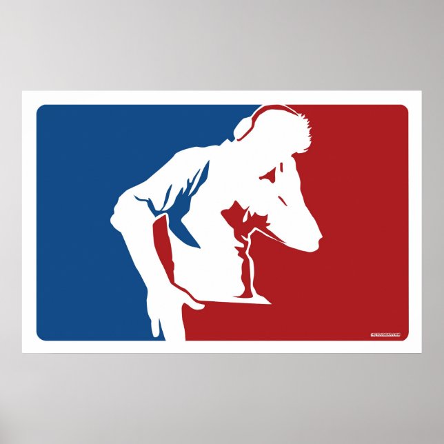 Poster Pro DJ - Disque Jockey Tourne-disque Music (Devant)