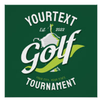 Pro Golfer NAME Golf Trophée Tournoi de golf