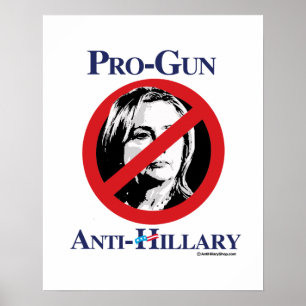 Poster Pro-Gun Anti-Hillary - Anti-Hillarypng.png