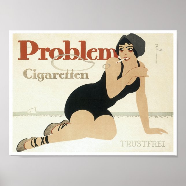 Poster Problème Cigaretten (Devant)