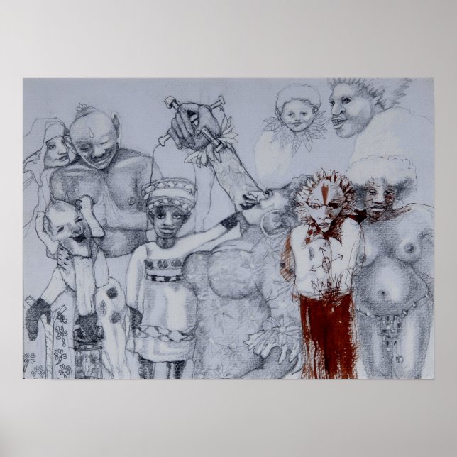 Poster Procession (Devant)