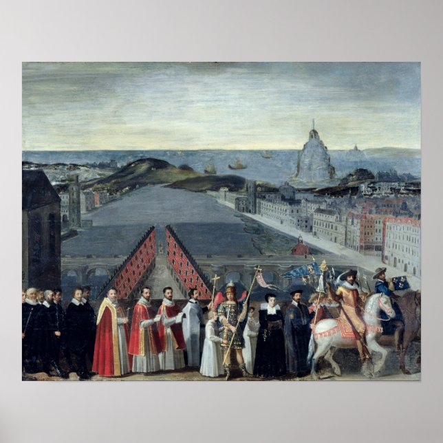 Poster Procession de la Fraternité Saint-Michel (Devant)