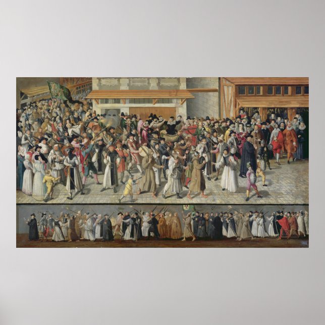 Poster Procession de la Ligue Sainte (Devant)