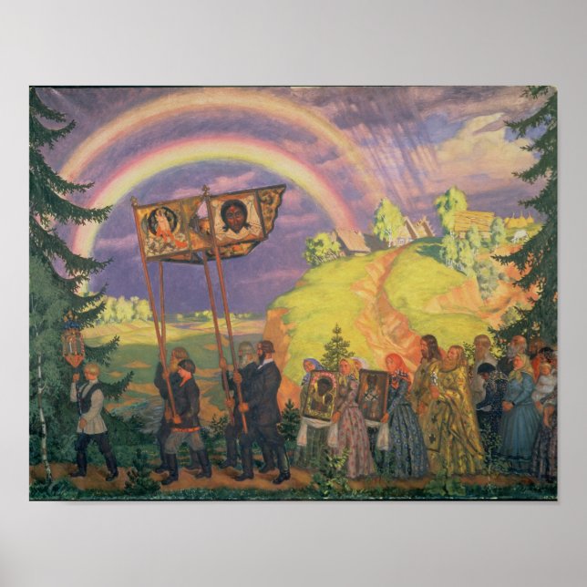 Poster Procession de Pâques, 1915 (Devant)