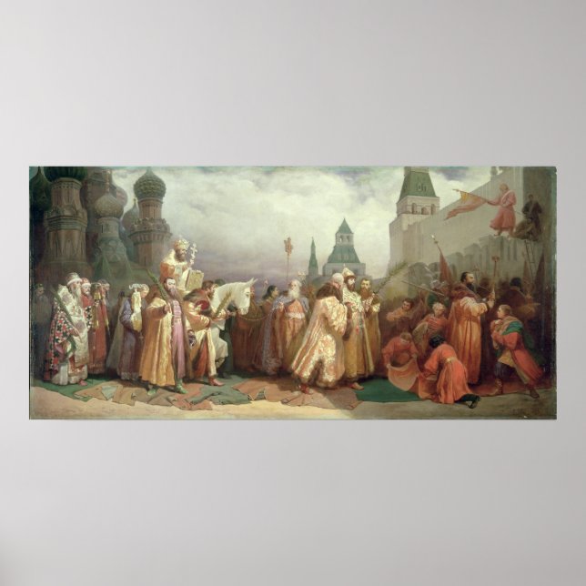 Poster Procession du dimanche de Palm (Devant)