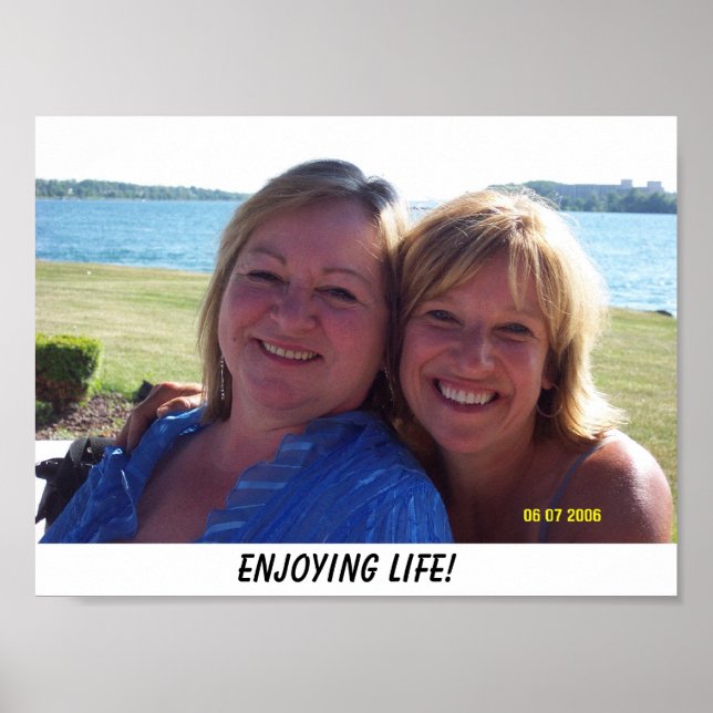 Poster Profitez de la vie ! (Devant)