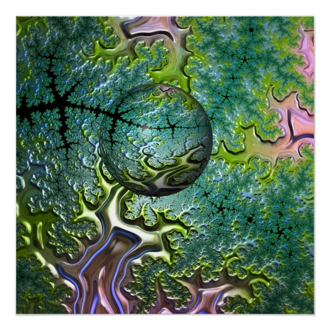 Poster Profitez de l'affiche brillante de Voyage (Devant)