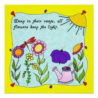 Poster profondément dans leurs racines Carré