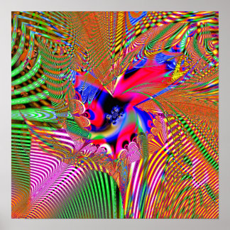 Poster Projection fractale 1.7d1