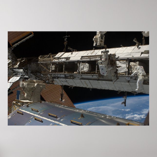 Poster Promenade spatiale (STS-119) (Devant)