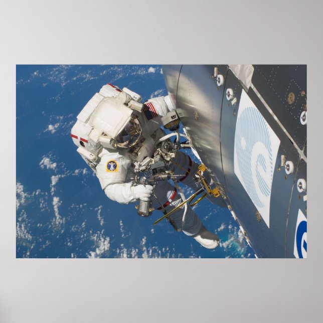 Poster Promenade spatiale (STS-129) (Devant)