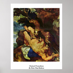 Poster Prométhée Enchaîné Par Peter Paul Rubens