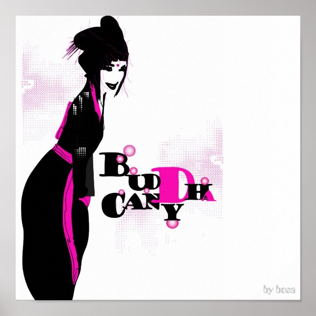 Poster Promo BuddhaCandy (Devant)