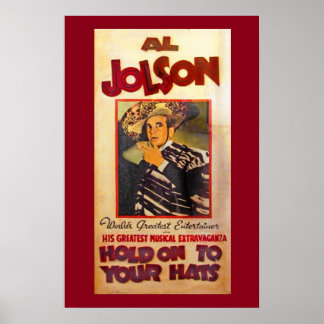 Poster Promo du théâtre Al Jolson