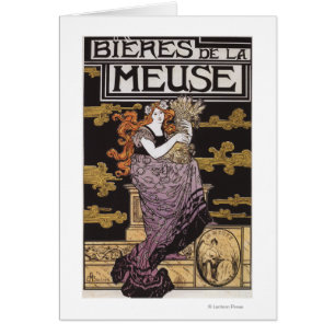 Poster promotionnel Bieres de la Meuse